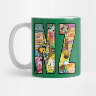 KIWIANA NZ NEW ZEALAND AOTEAROA Mug